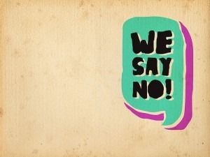 Say No